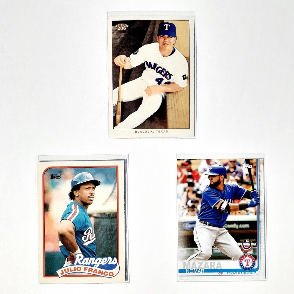 Texas Rangers 9 Card Lot - BSBL [28_1] - Picture 7 of 8
